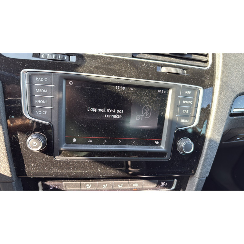 Attache ceinture avant droit VOLKSWAGEN GOLF 7 Photo n°20