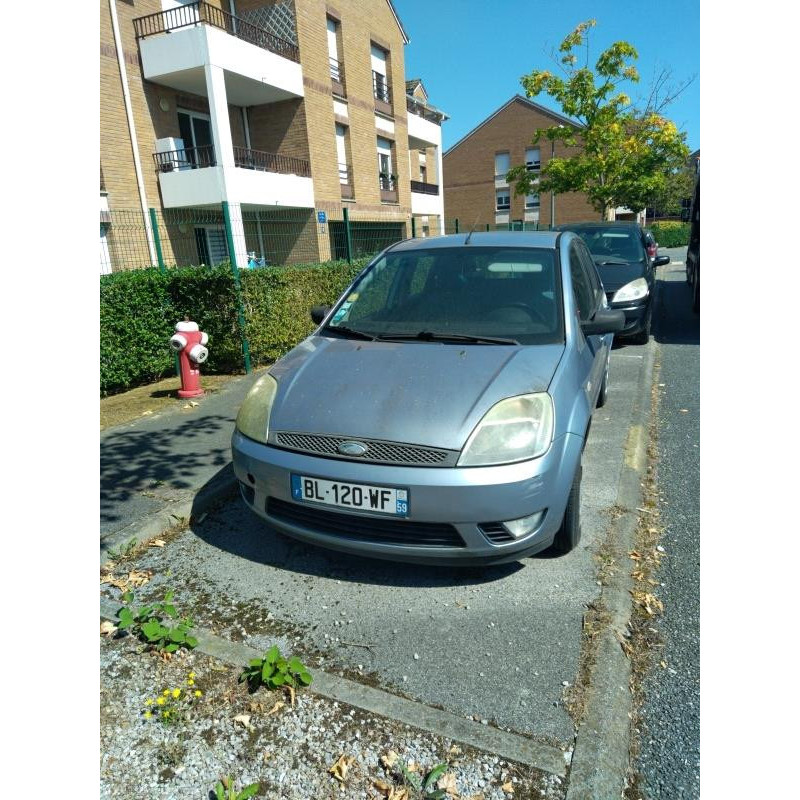 Optique avant principal gauche (feux)(phare) FORD FIESTA 5 Photo n°7