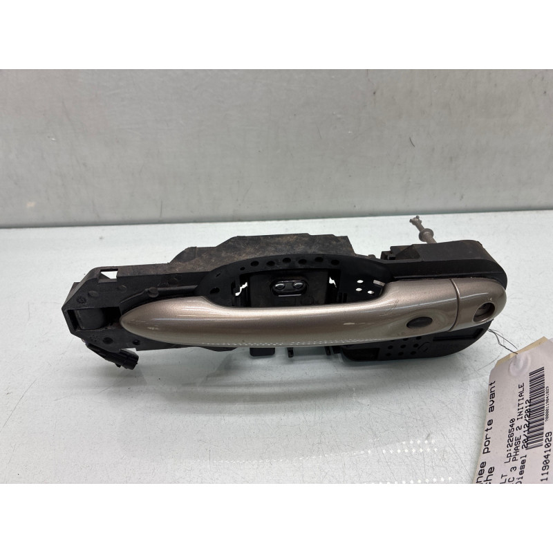 Poignee porte avant gauche RENAULT SCENIC 3 Photo n°4