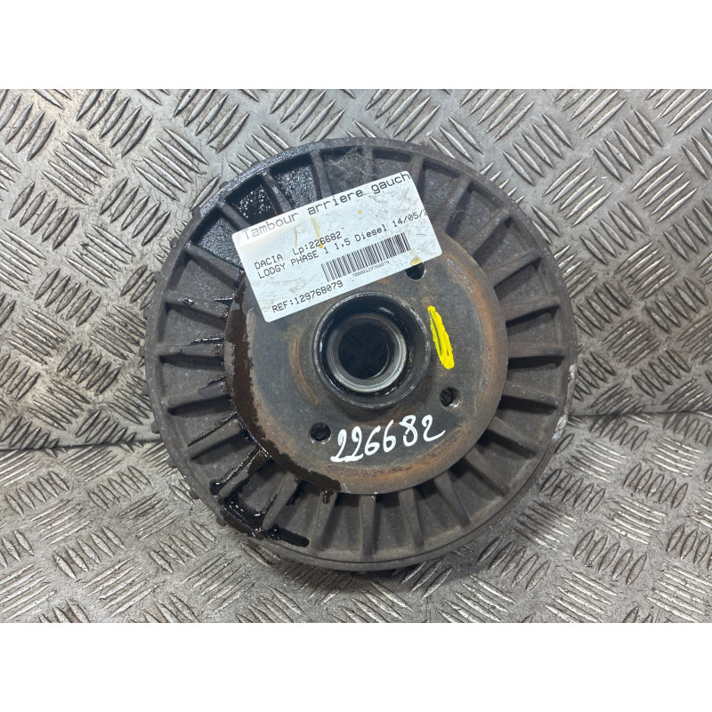 Tambour arriere gauche DACIA LODGY Photo n°2