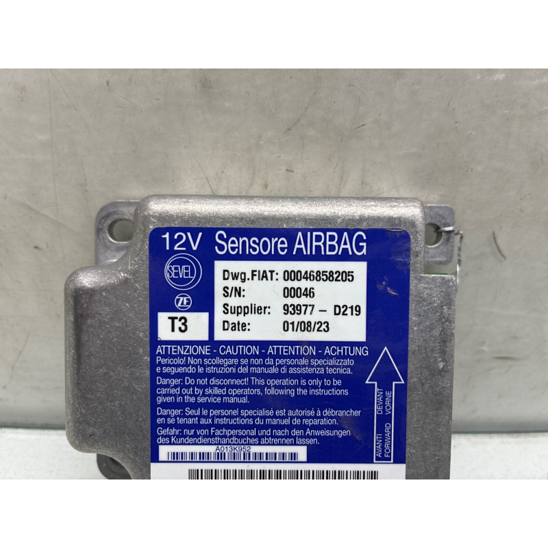 Boitier air bag CITROEN JUMPER 3 Photo n°4