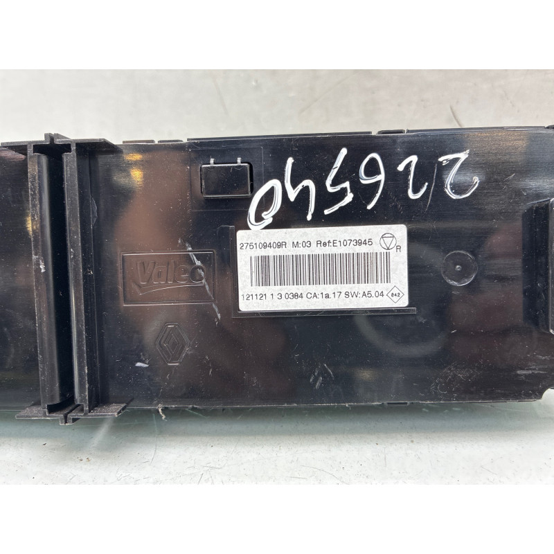 Commande chauffage RENAULT SCENIC 3 Photo n°5