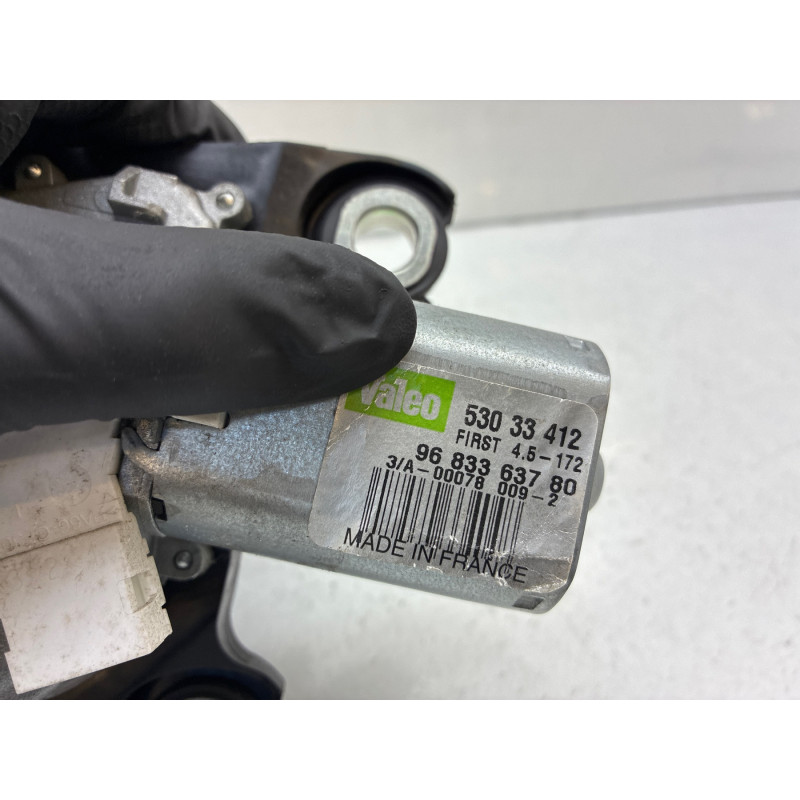 Moteur essuie glace arriere PEUGEOT PARTNER 2 Photo n°3