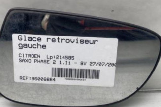 Glace retroviseur gauche CITROEN SAXO Photo n°1