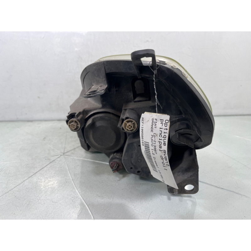 Optique avant principal droit (feux)(phare) FIAT GRANDE PUNTO Photo n°3