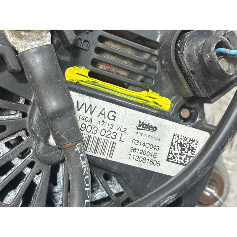 Alternateur VOLKSWAGEN GOLF 7 Photo n°4