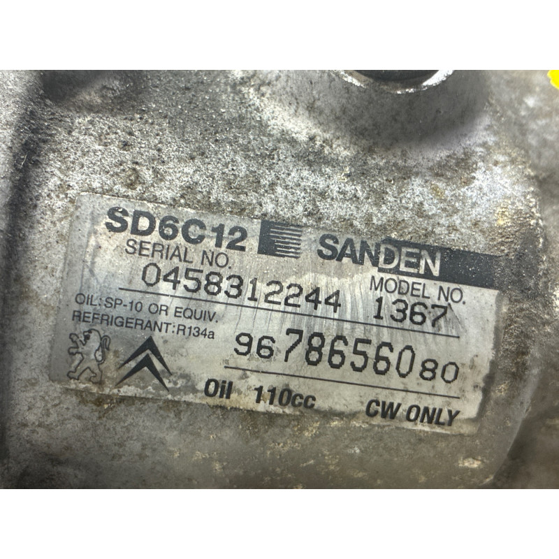 Compresseur clim CITROEN C3 2 Photo n°5