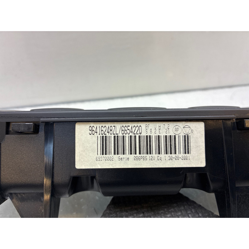 Commande chauffage PEUGEOT 406 Photo n°4