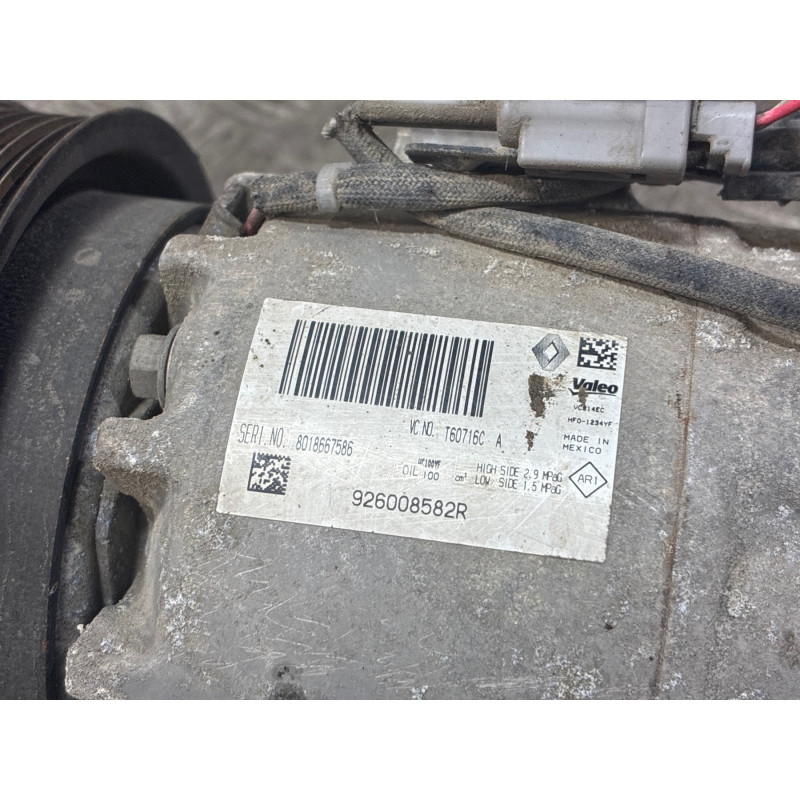 Compresseur clim RENAULT CLIO 4 Photo n°4