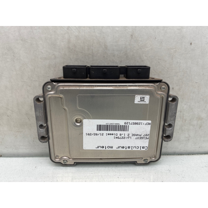 Calculateur moteur PEUGEOT 207 Photo n°4