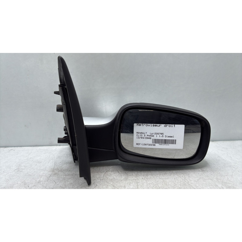 Retroviseur droit RENAULT CLIO 3 Photo n°1
