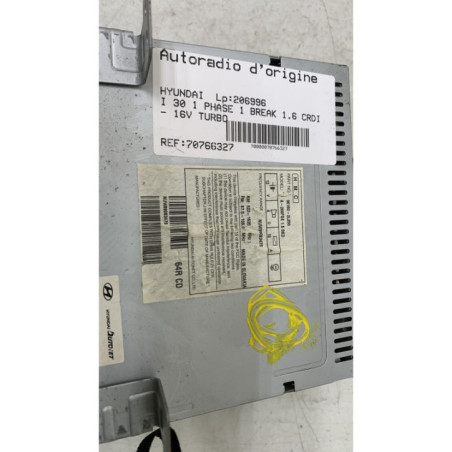 Autoradio d'origine HYUNDAI I 30 1