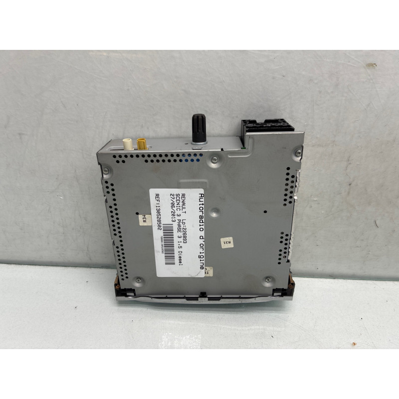 Autoradio d'origine RENAULT SCENIC 3 Photo n°5