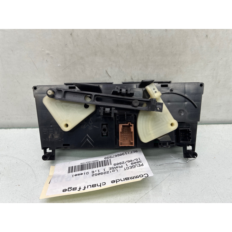 Commande chauffage PEUGEOT 3008 1 Photo n°5