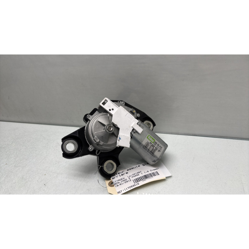 Moteur essuie glace arriere CITROEN BERLINGO 2 Photo n°2