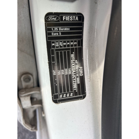 FORD FIESTA 6 PHASE 1 1.25i - 16V