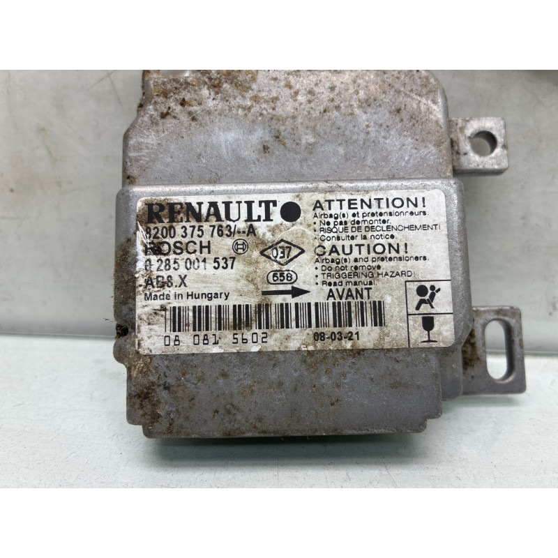 Boitier air bag RENAULT CLIO 2 CAMPUS Photo n°4