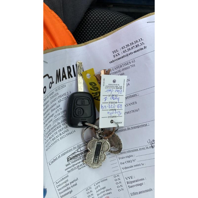 Boite de vitesses TOYOTA AYGO 1 Photo n°15