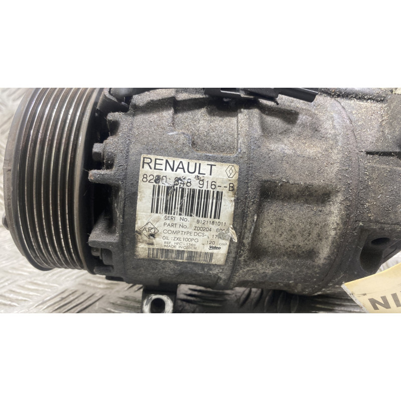 Compresseur clim RENAULT MASTER 3 Photo n°2