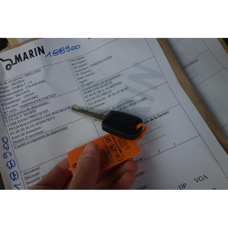 Amortisseur avant droit SKODA FABIA 1 Photo n°8