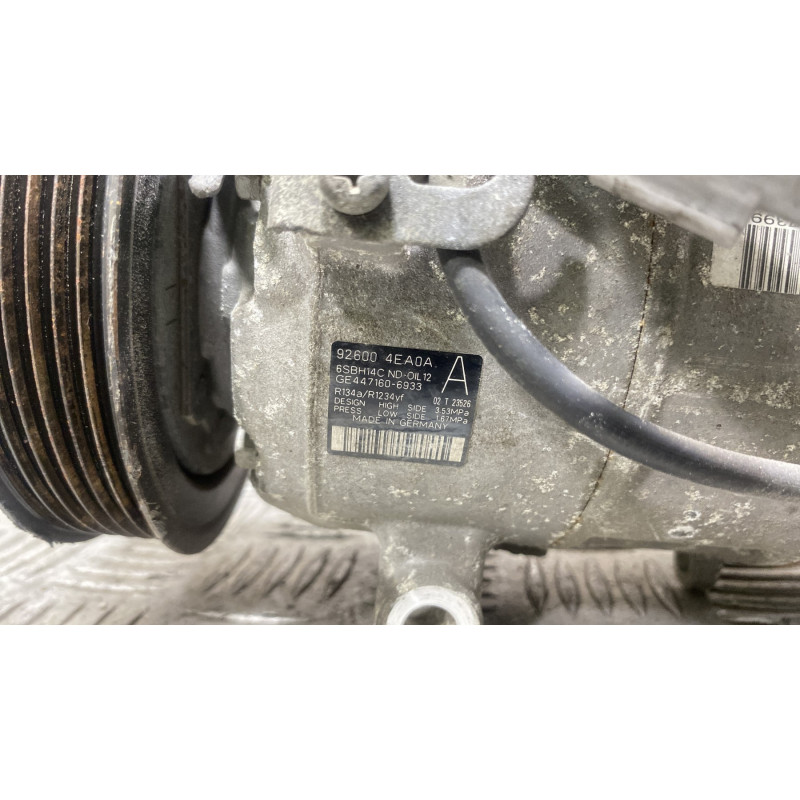 Compresseur clim RENAULT KADJAR Photo n°2