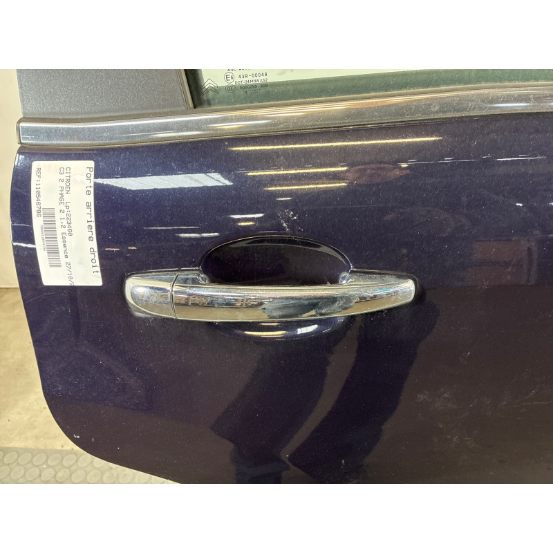 Porte arriere droit CITROEN C3 2 Photo n°2