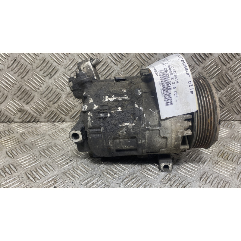 Compresseur clim RENAULT TRAFIC 2 Photo n°4