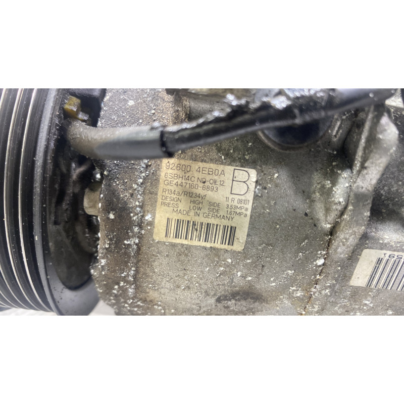Compresseur clim RENAULT MEGANE 3 Photo n°3