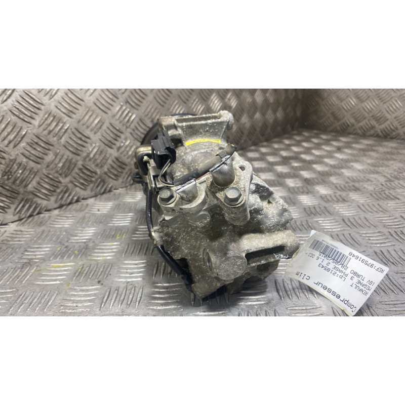 Compresseur clim RENAULT MEGANE 3 Photo n°5