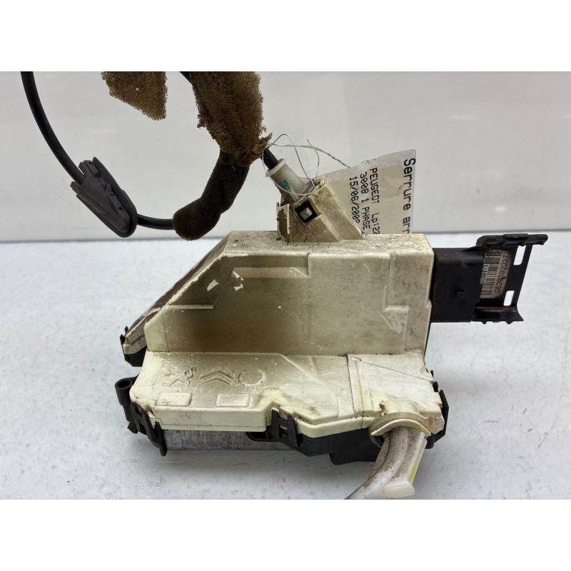 Serrure arriere droit PEUGEOT 3008 1 Photo n°5